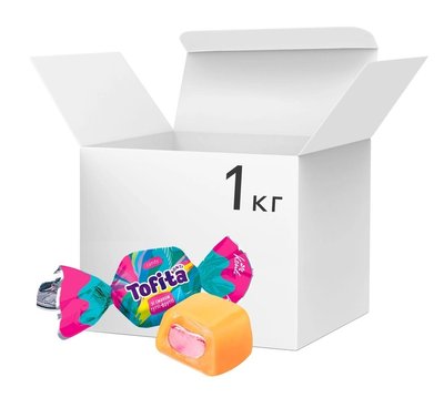 Упаковка цукерок Konti KontiTofita зі смаком тутті-фрутті 1 кг (4823088610024) 000077860 фото