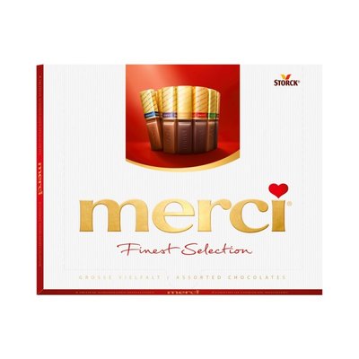 Шоколад Merci ассорти 250 г (4014400901191) 000077150 фото