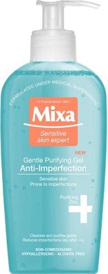 Гель Mixa Anti-imperfection Очищення для чутливої шкіри обличчя 200 мл (3600550807417) В00058402 фото