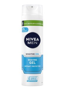 Гель для гоління Nivea Men для чутливої шкіри з екстрактом ромашки 200 мл (4005808926015) В00280258 фото