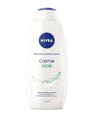 Гель-уход для душа NIVEA Creme Aloe Care Shower, 250 мл (4005900741929) В00294676 фото