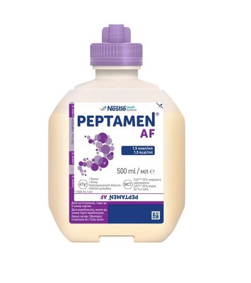 Энтеральное питание Peptamen AF Nestle Пептамен AF для детей от 10 лет 500 мл (7613036701402) В00138982 фото