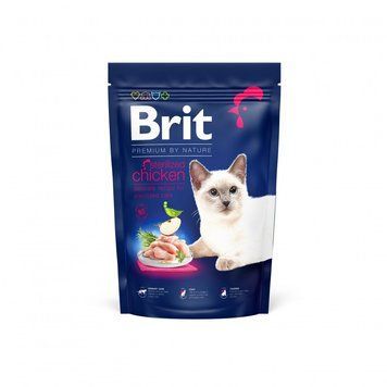 Корм сухой Brit Premium by Nature Cat Sterilised для стерилизованных кошек с курицей 1,5 кг (8595602553150) S1111167477 фото