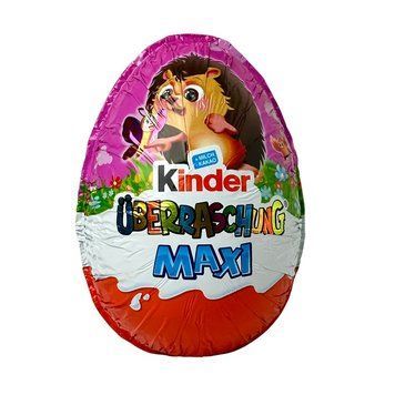 Шоколадное яйцо Kinder Surprise Maxi Ёжик 100 г. (4008400230726) 000088265 фото