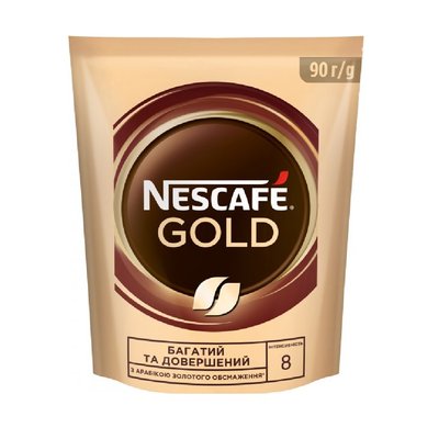 Кофе NESCAFE Gold растворимый 90 г (7613287464576) 000069735 фото