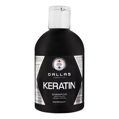 Шампунь Dallas Keratin з кератином і молочним протеїном 1 л (4260637723345) В00283631 фото