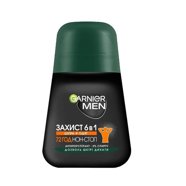 Антиперспірант Garnier Mineral Захист 6 роликовий 50 мл (3600542241847) В00067633 фото