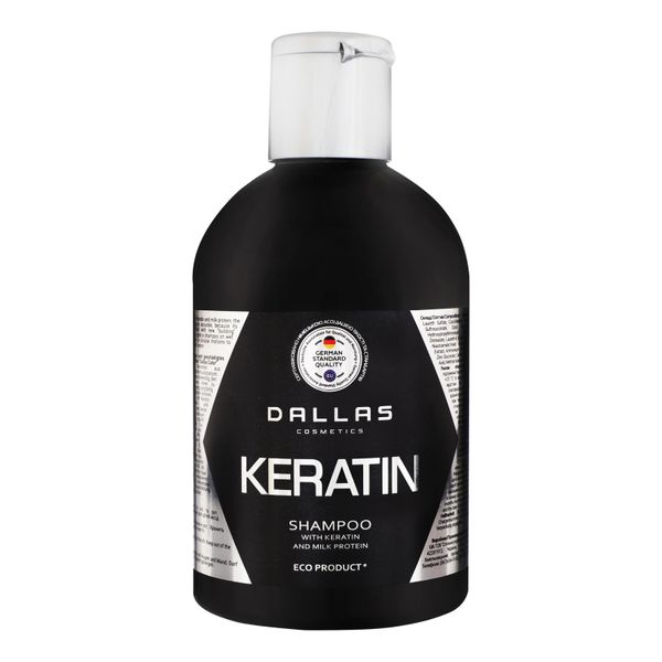 Шампунь Dallas Keratin с кератином и молочным протеином 1 л (4260637723345) В00283631 фото