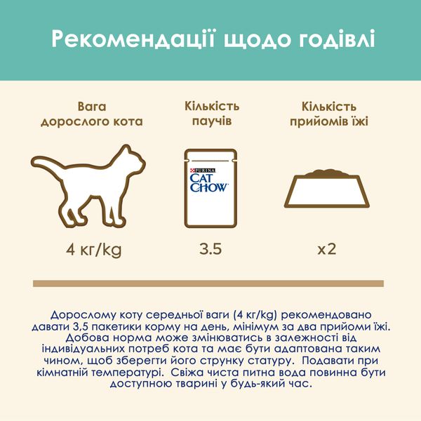 Влажный корм Purina Cat Chow Hairball для кошек Нежные кусочки с курицей и зеленой фасолью для кошек 85 гр( 7613037031393) 000076759 фото