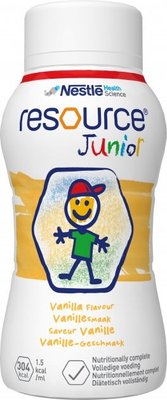 Ентеральне харчування Resource Junior Nestle зі смаком ванілі від 1 року 4х200 г (7613033303241) В00295041 фото