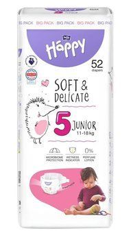 Подгузники детские одноразовые Bella Happy Baby Junior 11-18 кг 52 шт (5900516605520) В00307622 фото