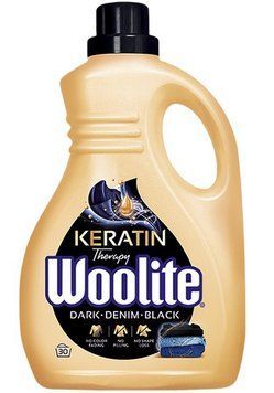 Средство для стирки жидкое Woolite для черных и джинсовых тканей с Кератином 1.8 л. (5900627090451) В00325349 фото