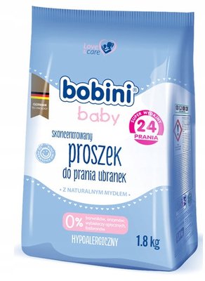 Порошок для стирки Bobini Baby Universal для детской одежды 1,8 кг (4013356244918) 000076514 фото