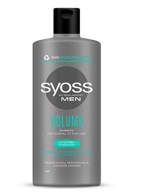 Шампунь Syoss Men Volume для нормальных и тонких волос 440 мл (9000101277456) В00296009 фото