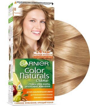 Краска для волос Garnier Color Naturals 8.0 Пшеница (3600540676771) 1709      фото