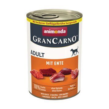 Корм влажный GranCarno Adult with Duck для взрослых собак с уткой 400 г (4017721828017) S1111171523 фото