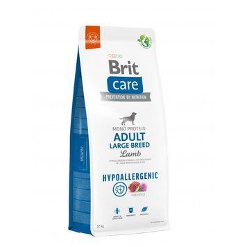 Корм сухой Brit Care Dog Hypoallergenic Adult Large Breed для собак больших гипоаллергенных пород с ягненком 12 кг (8595602559077) S1111173368 фото