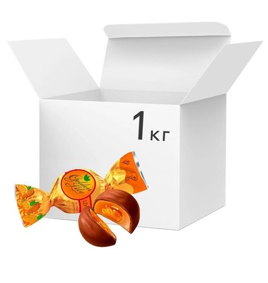 Упаковка цукерок Konti Golden Lily зі смаком апельсину 1 кг (4823088609950) 000077728 фото