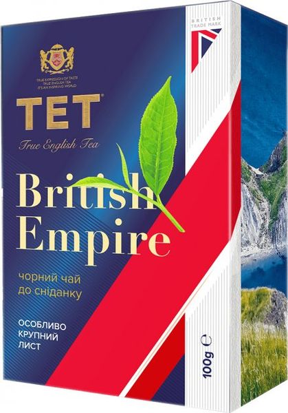 Чай ТЕТ British Empire черный байховый листовой 100 г (5060207694131) 000021227 фото