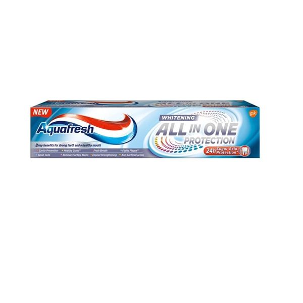 Зубная паста Aquafresh All-in-One Отбеливающая 100 мл (5054563157164) В00282654 фото