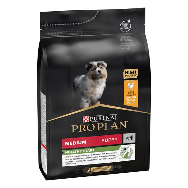 Сухий корм Purina Pro Plan Veterinary Diets Puppy Medium OptiStart для цуценят середніх порід з куркою 3 кг (7613035114869) 000029957 фото