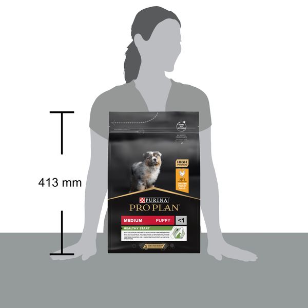 Сухий корм Purina Pro Plan Veterinary Diets Puppy Medium OptiStart для цуценят середніх порід з куркою 3 кг (7613035114869) 000029957 фото