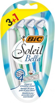 Набір бритв без змінних картриджів BIC Soleil Bella 3 + 1 шт. (3086123220546) В00188839 фото