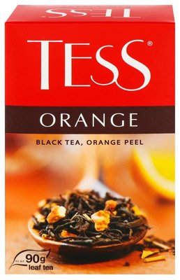 Чай TESS Orange Черный с ароматом апельсина листовой 90 г (4823096800646) 000024190 фото