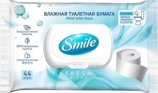 Туалетная бумага Smile Fresh для взрослых с клапаном (4823071636895) В00314536 фото