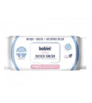 Влажные салфетки для детей Bobini Sensitive 60 шт.(5900465238640) 000076526 фото