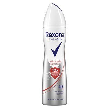 Антиперспірант-аерозоль Rexona Антибактеріальний ефект 150 мл (8717163706015) В00186135_U фото