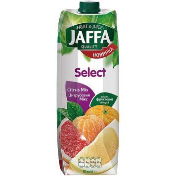 Нектар Jaffa Select Цитрусовый микс из смеси фруктов пастеризованный 950 мл.(4820264291435) 000088141 фото