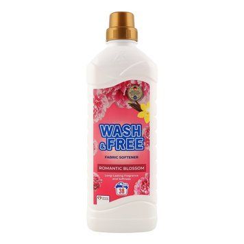Кондиціонер-ополіскувач для білизни Wash&Free Romantic Blossom Романтичний цвіт 970 мл. (4260637727565) В00354739 фото