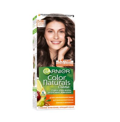 Фарба для волосся Garnier Color Naturals 5.00 Глибокий шатен 110 мл (3600542021777) В00036731 фото