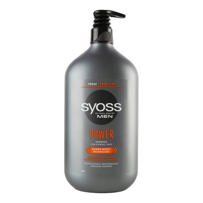 Шампунь Syoss Men Power с Кофеином для нормальных волос 750 мл (9000101681062) В00295274 фото