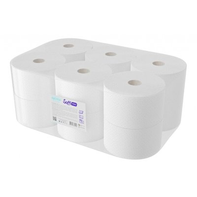 Туалетная бумага SoffiPRO Optimal D160 мм 2 слоя 12 рулонов (4820003834589) В00292909 фото