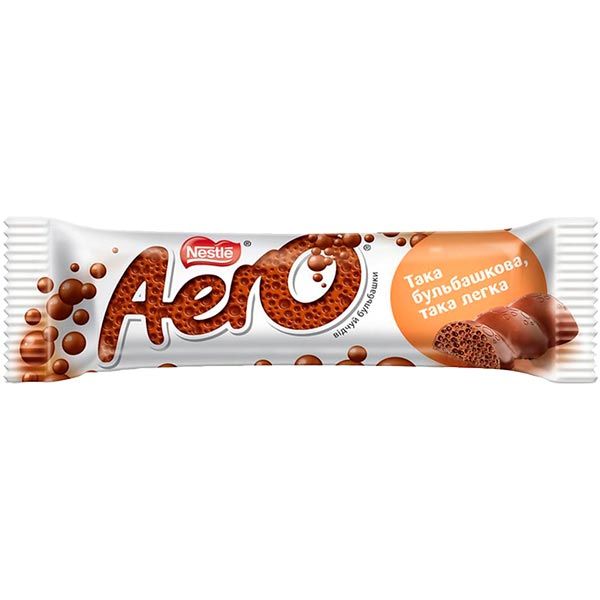 Батончик Aero у молочному шоколаді 30 г (4823000920019) 000020991 фото
