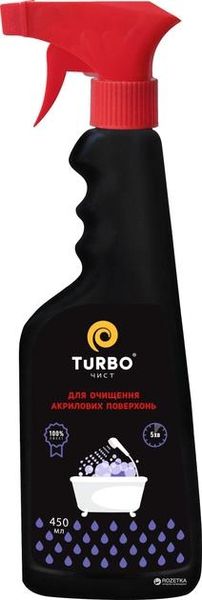 Активний засіб для очищення акрилових поверхонь TURBOчист 450мл ( 4820178060806 ) В00146184 фото