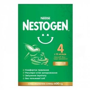 Дитяча суміш Nestogen 4 L. Reuteri з 18 міс. 600 г (7613287111852) В00313635 фото