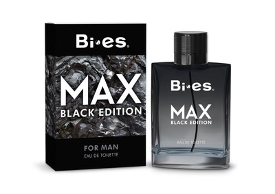 Туалетна вода Bi-es Max Black Edition для чоловіків 100 мл. (5902734847898) 000075787 фото