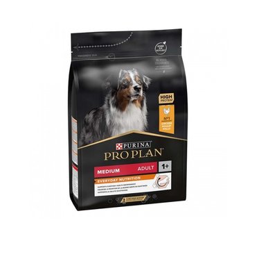 Сухой корм Purina Pro Plan Dog Medium Adult для собак с курицей 18 кг (7613035120587) 000030063 фото