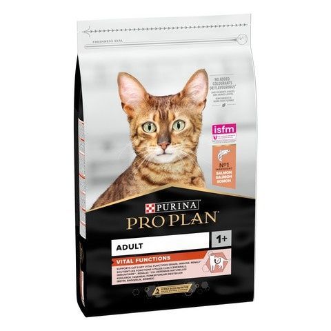 Сухий корм Pro Plan ORIGINAL для котів з лососем 10 кг (7613036508315) 000077208 фото
